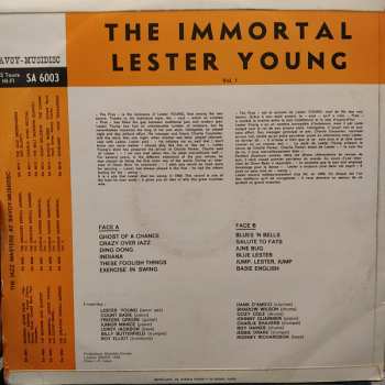 LP Lester Young: The Immortal Lester Young