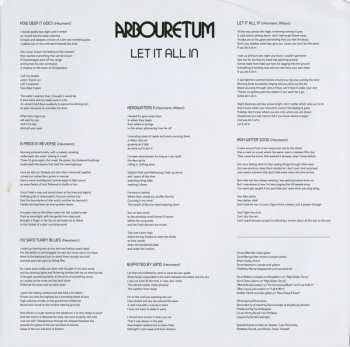 LP Arbouretum: Let It All In LTD | CLR
