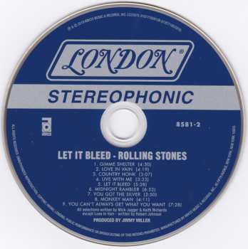 2LP/SP/Dobozkészlet/2SACD The Rolling Stones: Let It Bleed DLX | LTD | NUM