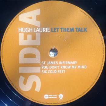 2LP Hugh Laurie: Let Them Talk