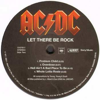 LP AC/DC: Let There Be Rock