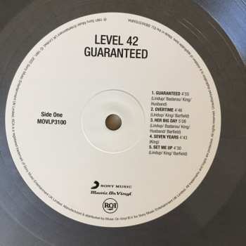 2LP Level 42: Guaranteed LTD | NUM | CLR