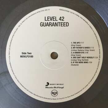 2LP Level 42: Guaranteed LTD | NUM | CLR