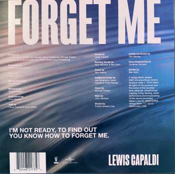 SP Lewis Capaldi: Forget Me LTD