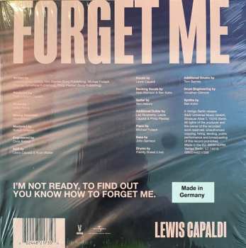 SP Lewis Capaldi: Forget Me LTD