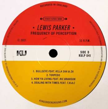 2LP Lewis Parker: Frequency Of Perception LTD