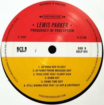 2LP Lewis Parker: Frequency Of Perception LTD