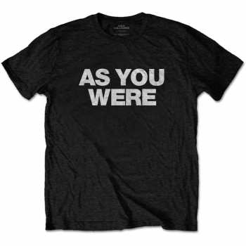 Merch Liam Gallagher: Póló As You Were 