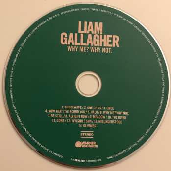 CD Liam Gallagher: Why Me? Why Not. DLX