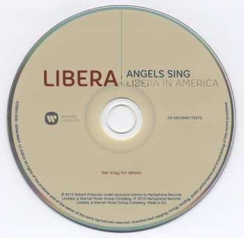 CD Libera: Angels Sing - Libera In America