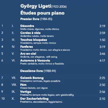 CD György Ligeti: Complete Etudes
