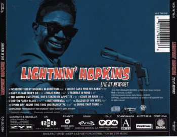 CD Lightnin' Hopkins: Live At Newport