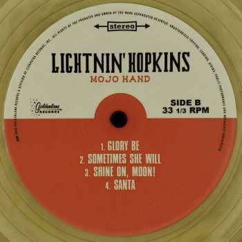 LP Lightnin' Hopkins: Mojo Hand CLR | LTD