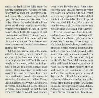 CD Lil' Son Jackson: Blues Come To Texas