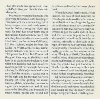 CD Lil' Son Jackson: Blues Come To Texas