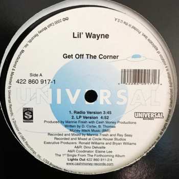LP Lil Wayne: Get Off The Corner