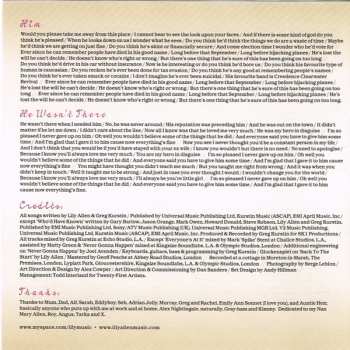 CD Lily Allen: It's Not Me, It's You