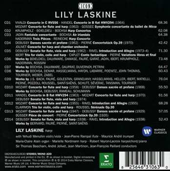 14CD/Dobozkészlet Lily Laskine: The Complete Erato and HMV Recordings