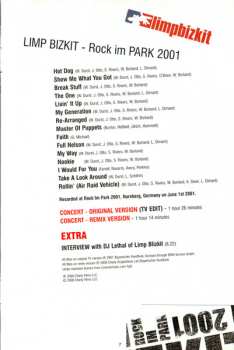 DVD Limp Bizkit: Rock Im Park 2001