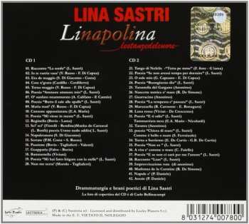 2CD/DVD Lina Sastri: Linapolina - Lestanzedelcuore