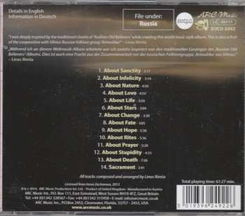 CD Linas Rimša: Old Faith