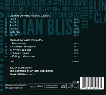 CD Julian Bliss: Clarinet Concertos