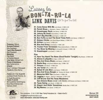 CD/EP Link Davis: Laissez Les Bon-Ta-Ru-La (Let The Good Times Roll) LTD