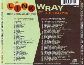 2CD Link Wray And His Ray Men: Rumbles, Raw-Hides, Jack-Aces, 1956-62