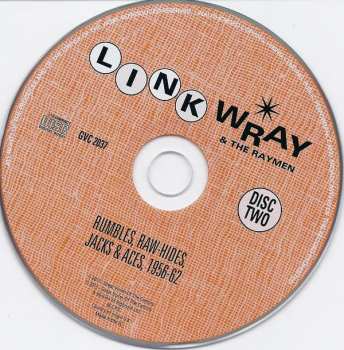 2CD Link Wray And His Ray Men: Rumbles, Raw-Hides, Jack-Aces, 1956-62