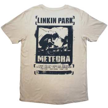 Merch Linkin Park: Linkin Park Unisex T-shirt: Meteora (sand) (back Print) (small) S