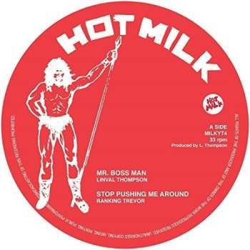 Album Linval Thompson: Mr Boss Man / Stop Pushing Me Around / Curfew / Morning Curfew