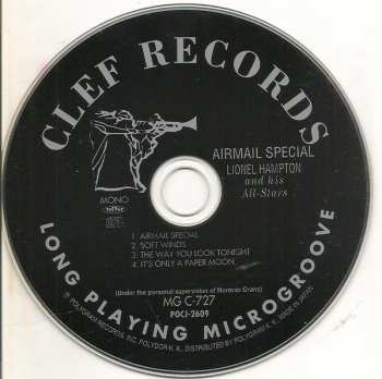 CD Lionel Hampton All Stars: Air Mail Special