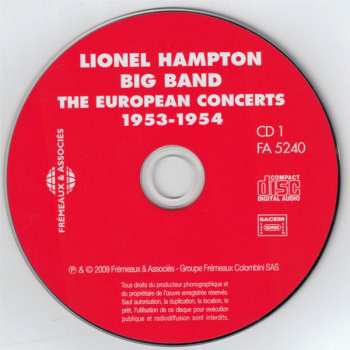 2CD/Dobozkészlet Lionel Hampton & His Big Band: The European Concerts 1953-1954