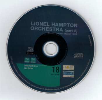 CD Lionel Hampton And His Orchestra: Mustermesse Basel 1953 Part 2