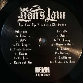 LP Lion's Law: The Pain, the Blood, and the Sword