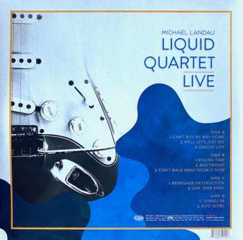 2LP Michael Landau: Liquid Quartet Live LTD | CLR