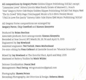 2LP Gregory Porter: Liquid Spirit