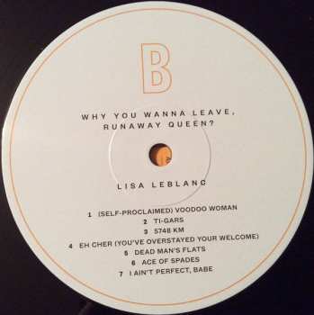 LP Lisa LeBlanc: Why You Wanna Leave, Runaway Queen?