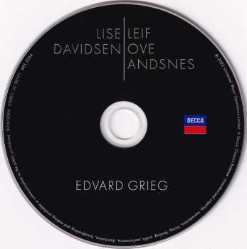 CD Edvard Grieg: Edvard Grieg