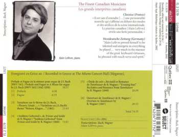 CD Franz Liszt: Liszt: Bach & Wagner Transcriptions