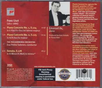 CD Franz Liszt: Piano Concertos No. 1 & 2 / Sonata In B Minor