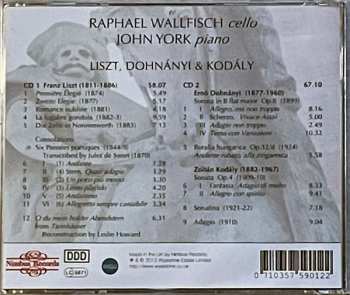 2CD Franz Liszt: Liszt, Dohnányi, Kodály: Music For Cello And Piano
