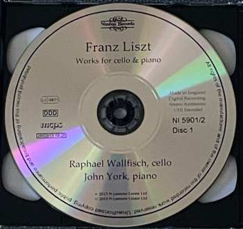 2CD Franz Liszt: Liszt, Dohnányi, Kodály: Music For Cello And Piano