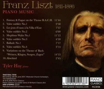 CD Franz Liszt: Piano Music