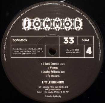 2LP Little Big Horn: Little Big Horn