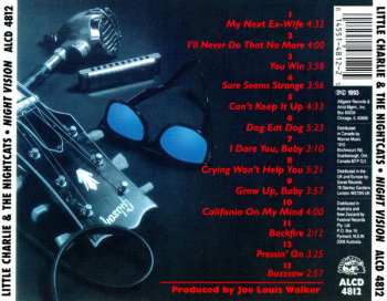 CD Little Charlie And The Nightcats: Night Vision