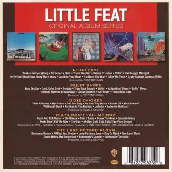 5CD/Dobozkészlet Little Feat: Original Album Series