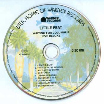 8CD/Dobozkészlet Little Feat: Waiting For Columbus (Live Deluxe) DLX