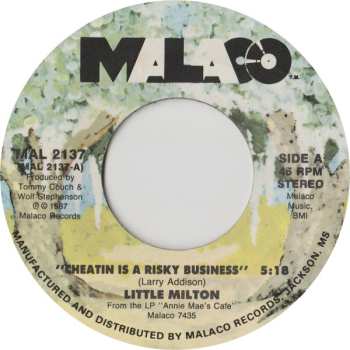 Album Little Milton: Cheatin' Is A Risky Business