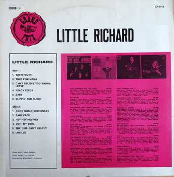 LP Little Richard: Good Golly Miss Molly & 11 Other All-Time Hits By